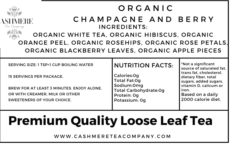 Organic Champagne and Berries