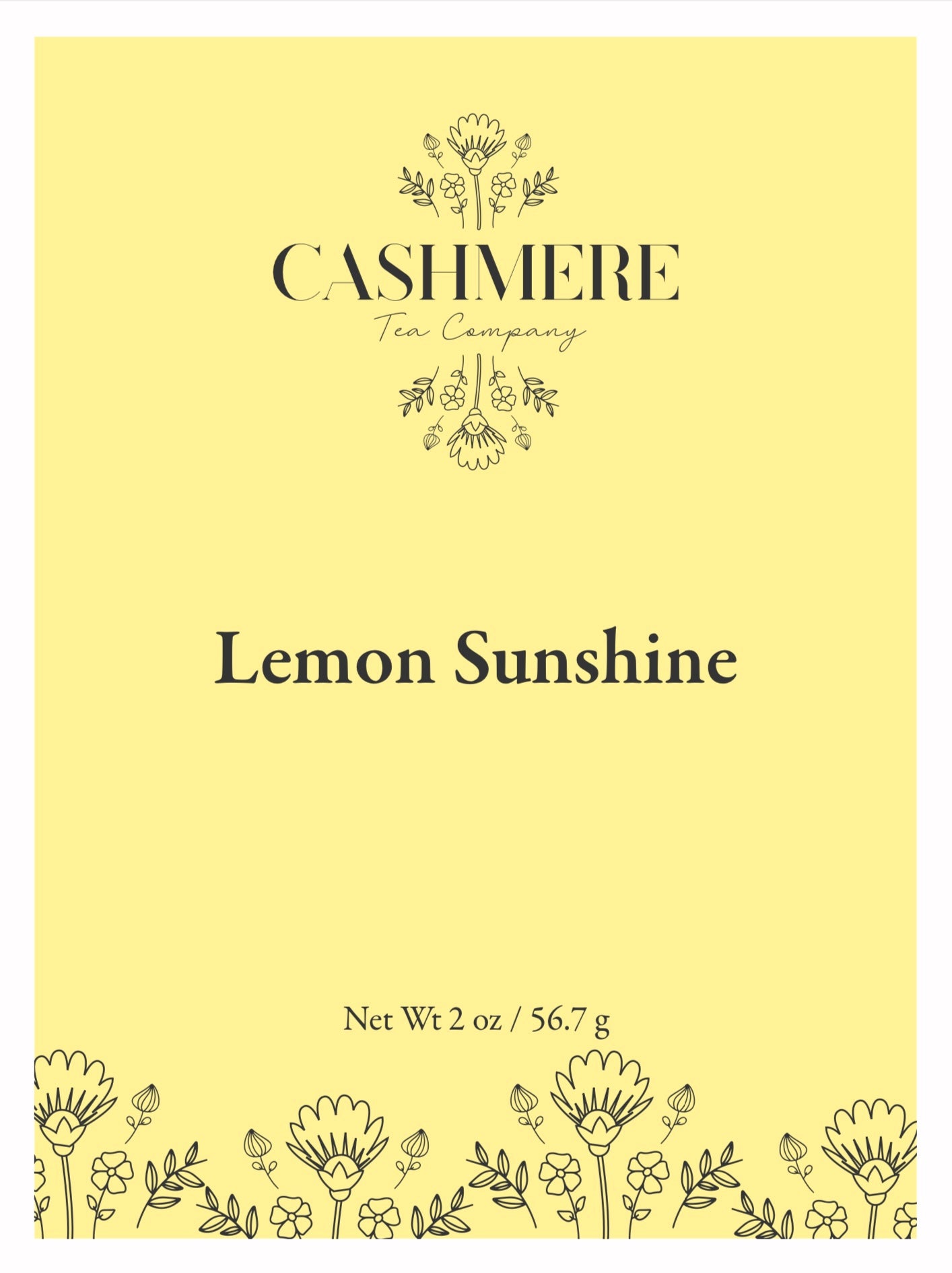 Organic Lemon Sunshine Green Tea