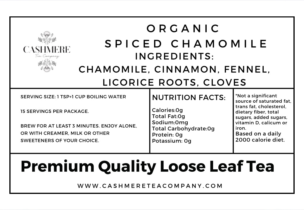 Organic Spiced Chamomile