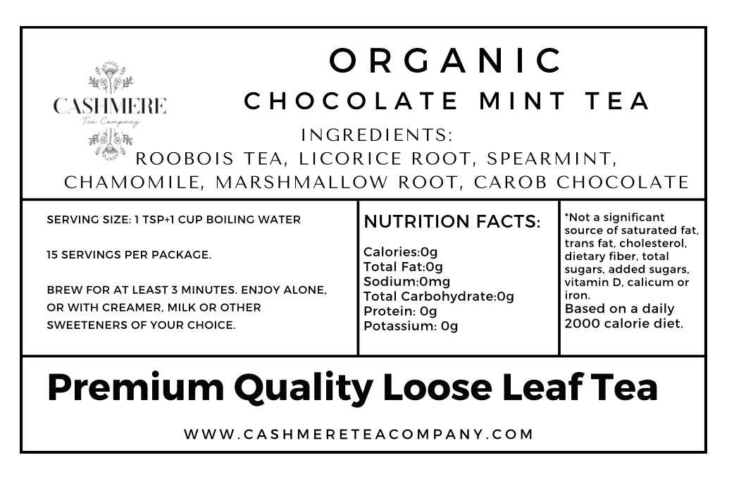 Organic Chocolate Mint Tea