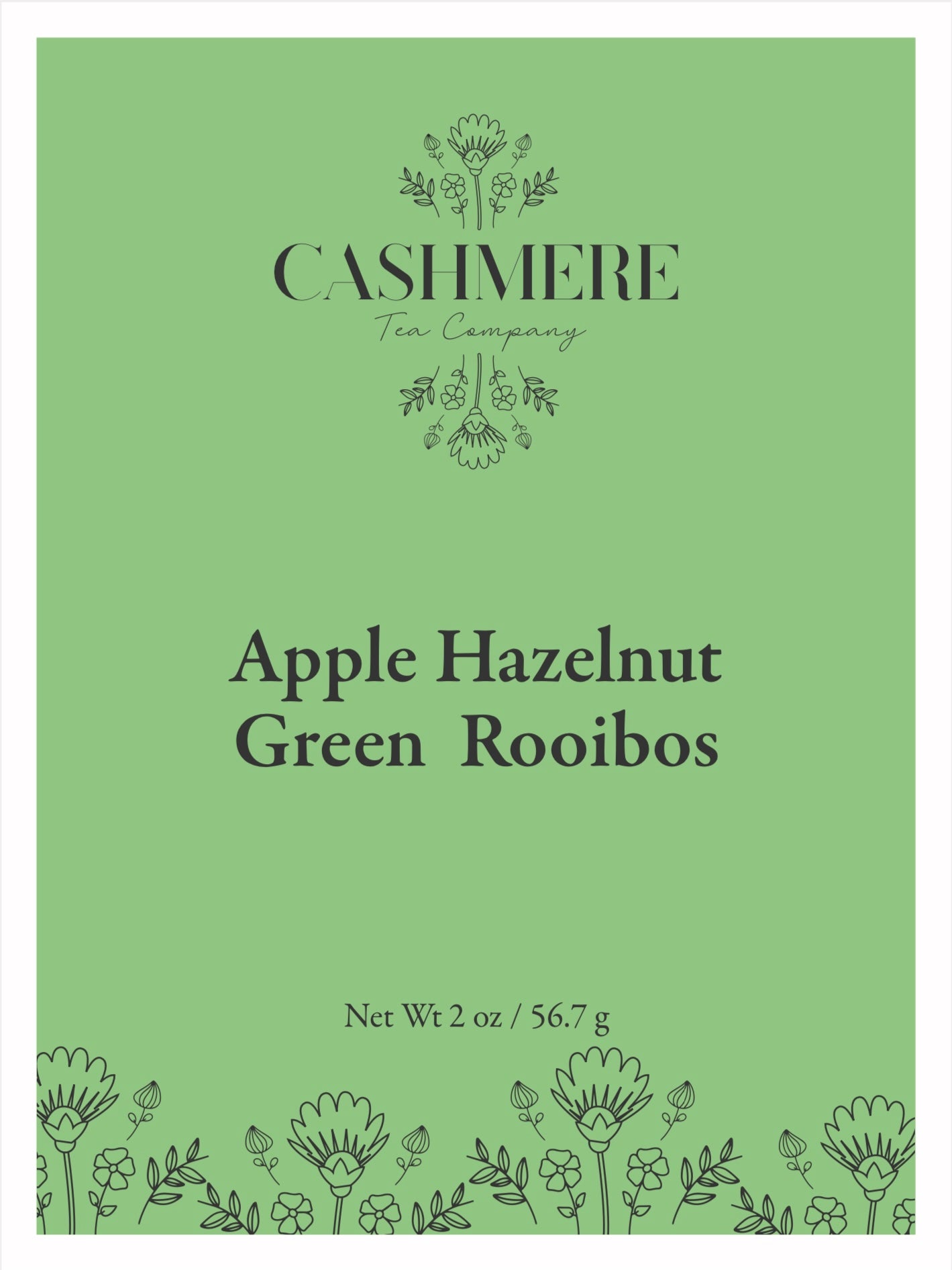 Organic Apple Hazelnut Green Rooibos